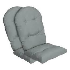 lot 47007 image: Polyfil Adirondak Cushion - Navy Blue - Set of 2-Retail-$108.09