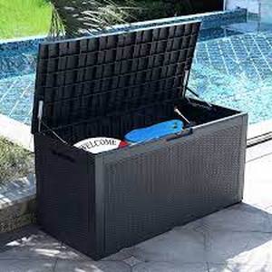 lot 47032 image: YitaHome Outdoor Storage Bin-Retail-$178.47