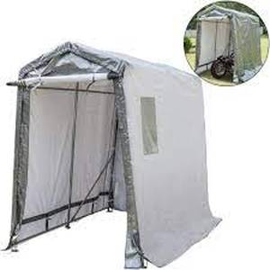 lot 47024 image: Vevor Outdoor Storage Shelter - Grey-Retail-$139.99