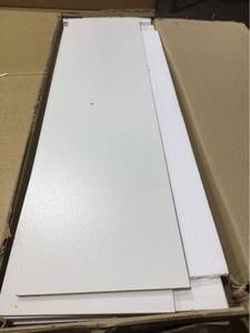 lot 5542 image: 5 Shelf Bookcase White Finish Room Essentials