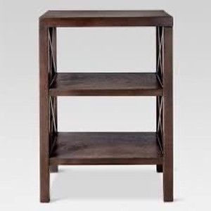 lot 5551 image: Accent Table Dark Brown