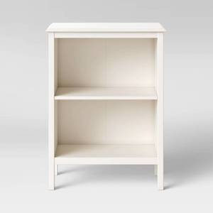 lot 5555 image: Windham 2 Shelf Bookcase Shell Threshold