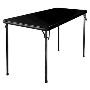lot 5556 image: Folding Table Black 20in x 48in&nbsp