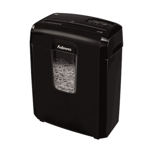 lot 5560 image: Fellowes Powershred 9C 9-sheet Cross-Cut Personal Paper Shredder