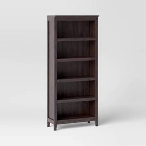 lot 7508 image: 72 Inch Carson 5 Shelf Bookcase