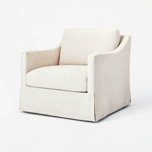 lot 7528 image: Vivian Park Upholstered Swivel Chair