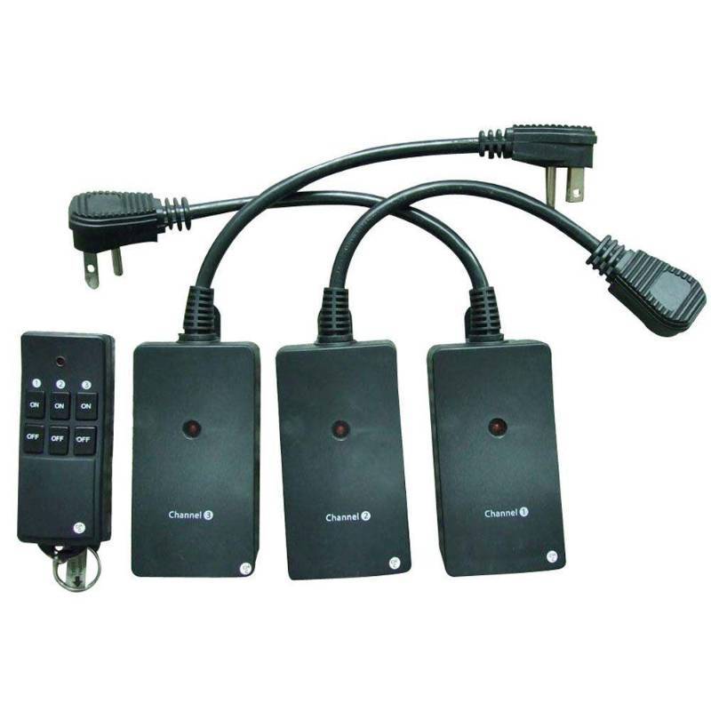 Defiant Wireless Indoor Outdoor Remote Switch 2 outlets 1 remote