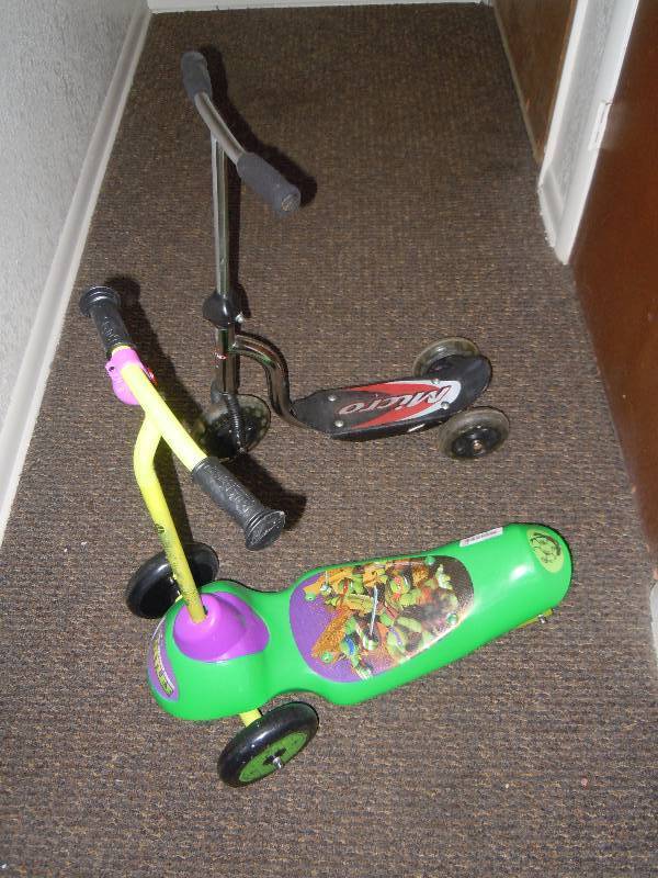 lot 497 image: Pair of Scooters