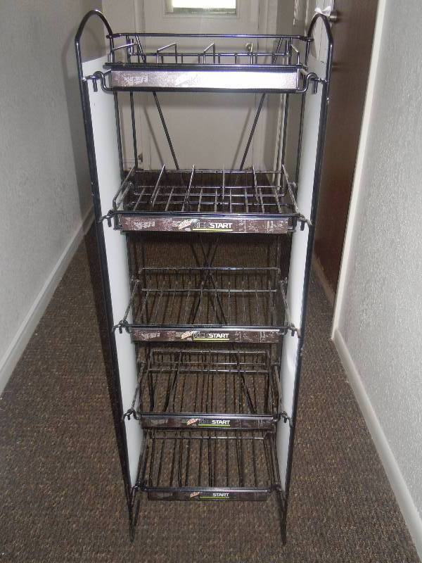 lot 353 image: Kick Start Merchandise Rack