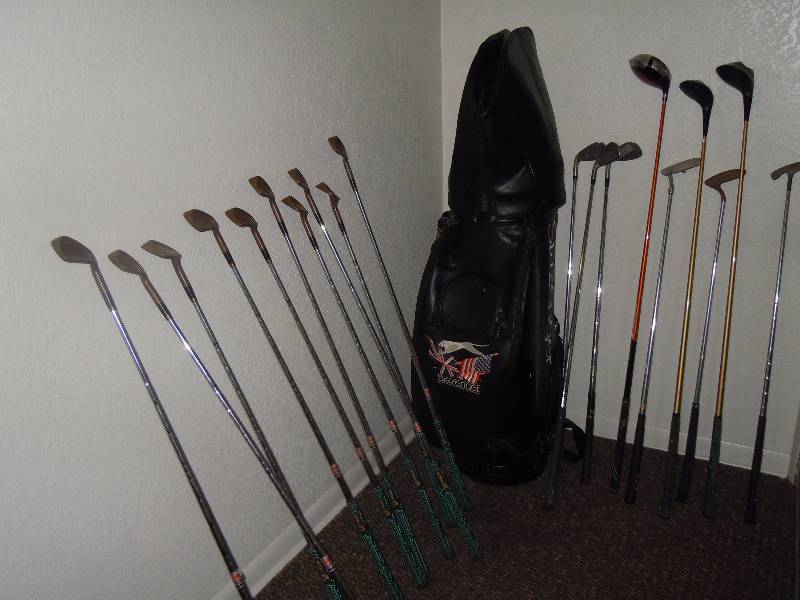 lot 28 image: Slazenger Golf Clubs