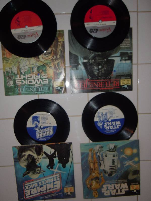 lot 51 image: Lot of Star Wars Records