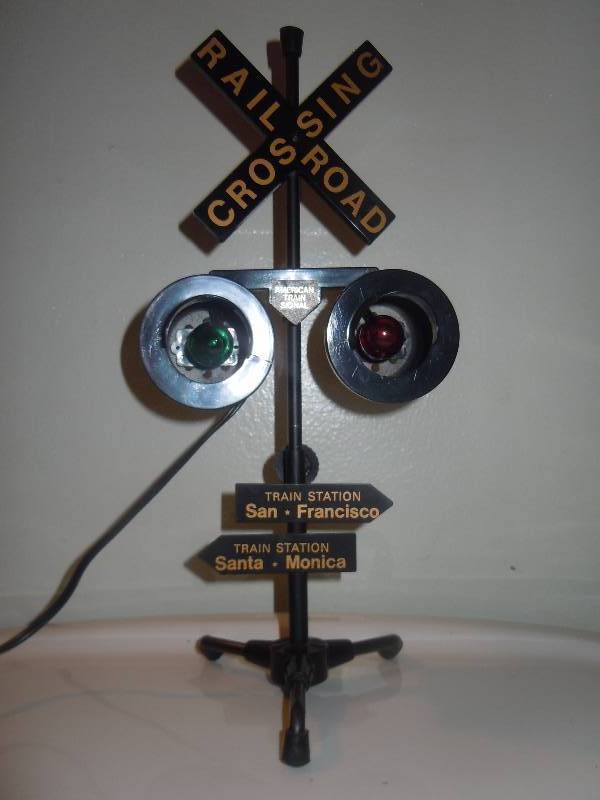 lot 5144 image: Miniature Train Crossing