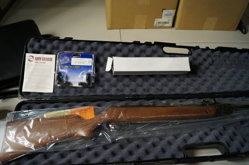 lot 6013 image: RWS Model 34 Dianna with Scope BRAND NEW