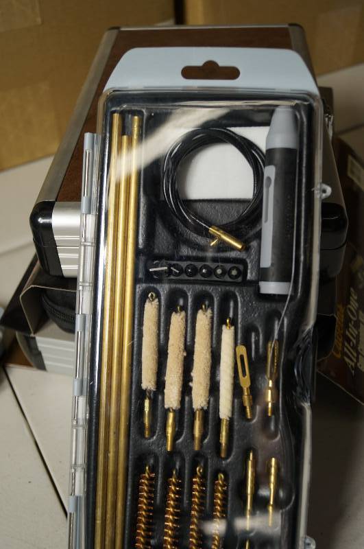 lot 6021 image: Cabelas Muli Caliber Cleaning Kit