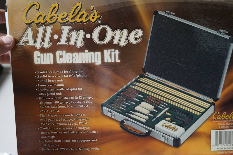 lot 6025 image: Cabelas all in one cleaning kit