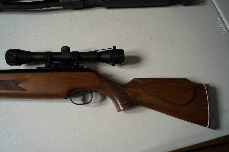 lot 6036 image: UPDATE this is a RWS 52 Side Cocking Rifle