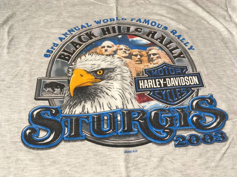 lot 6074 image: Single Harley Davidson Shirt
