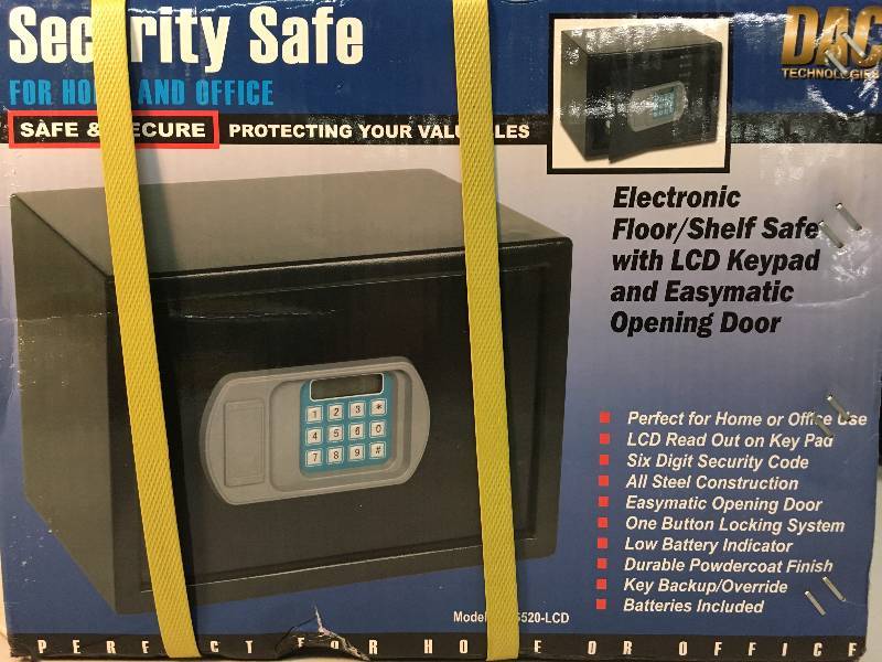 lot 6093 image: Brand new Security Safe