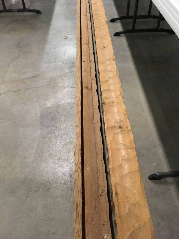 lot 6129 image: 13 long Wood Beam Covers
