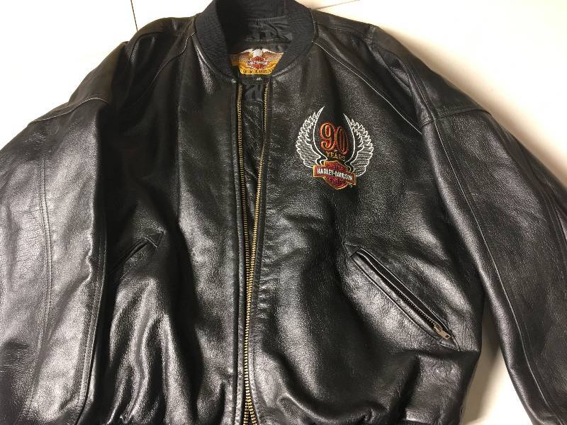 lot 6090 image: 90 Year Harley Davidson Jacket