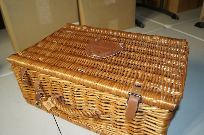 lot 6054 image: RARE Dom Perignon Picnic Setting with fine China and more
