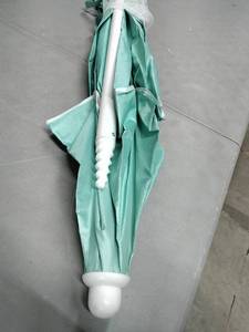 lot 1510 image: Light Blue Outdoor Patio Umbrella