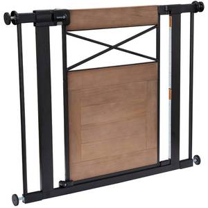 lot 1517 image: Safety 1st Easy Install Modern Farmhouse Gate, Fits between 29 and 37
