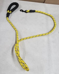 lot 2117 image: 74 Yellow Pet Leash With Soft Grip Handle