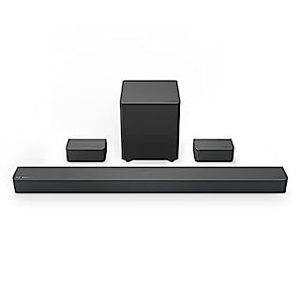 lot 3016 image: VIZIO - 5.1-Channel M-Series Premium Sound Bar with Wireless Subwoofer, Dolby Atmos and DTSX - Dark Charcoal