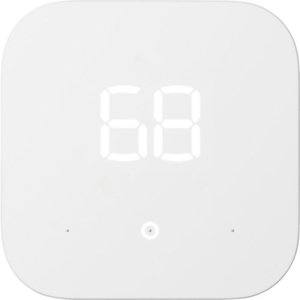 lot 4000 image: Amazon - Smart Programmable Thermostat with Alexa - White