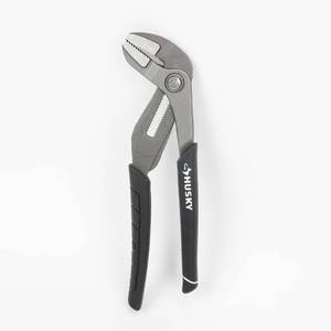 lot 1467 image: Husky 8 in. Quick Adjusting Groove Joint Pliers with Straight Jaw