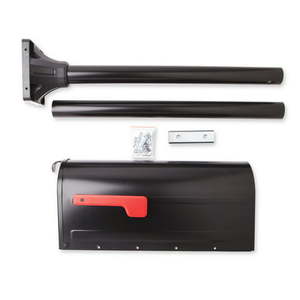 lot 1483 image: MAILBOX & POST BLK (Pack of 1)