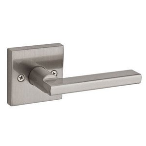 lot 2146 image: Kwikset Signature Series Halifax Reversible Lever Satin Nickel