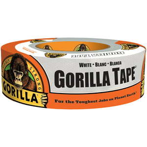 lot 3041 image: Gorilla Glue White Tape 30yd Double Thick Adhesive Tape and Weather Resistant.