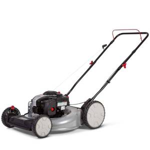 lot 3077 image: Murray 21 in. 140 cc Briggs and Stratton Walk Behind Gas Push Lawn Mower with Height Adjustment and Prime N Pull Start Retail&nbsp$369.00