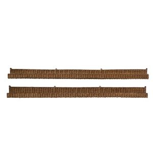 lot 2103 image: 3R Studios Single Rattan Wall Shelf, 60Wx4D