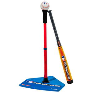 lot 2105 image: Franklin Sports Adjust-a-Hit MLB T-Ball Set