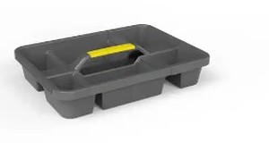 lot 1523 image: 2pk Organize-It 27Gal Tough Tote Caddy
