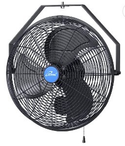 lot 5219 image: I Living 18 Wall Mount Outdoor Misting Fan