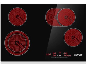 lot 1490 image: Vevor DT4 Electric Ceramic Stove Infrared Cooker 30.3x20.5