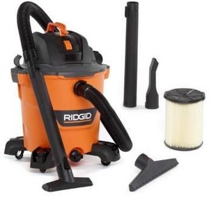 lot 3024 image: RIDGID 12 Gal 5.0-Peak HP NXT WetDry Shop Vacuum wFilter, Hose & Accessories