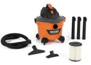lot 3067 image: RIDGID HD09001 9 Gal. 4.25-Peak HP NXT WetDry Vac