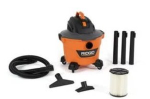 lot 3073 image: RIDGID HD09001 9 Gal. 4.25-Peak HP NXT WetDry Vac