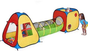 lot 1452 image: Utex 3 in 1 Pop Up Play Tent House Set