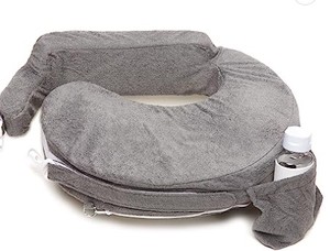 lot 2108 image: MyBreastFriend Gray Nursing Pillow