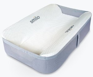 lot 2111 image: Smilo Baby Lounger Replacement Cover (only), GrayWhite