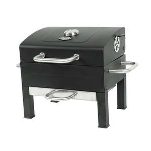 lot 5434 image: Expert Grill Premium Portable Charcoal Grill Black and Stainless Steel