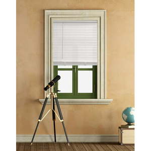lot 1760 image: Mainstays Cordless 1 Vinyl Light Filtering Blinds White 29 Width x 64 Length