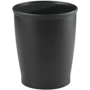 lot 1765 image: iDesign Kent Wastebasket Trash Can Black