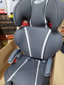 lot 5416 image: Graco GreyWhite Booster Seat